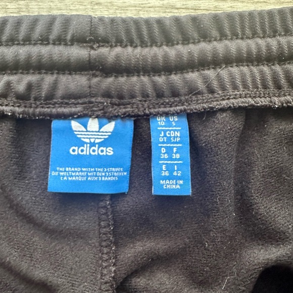 Adidas Kids Black Track Pants Sz Small - Picture 4 of 4
